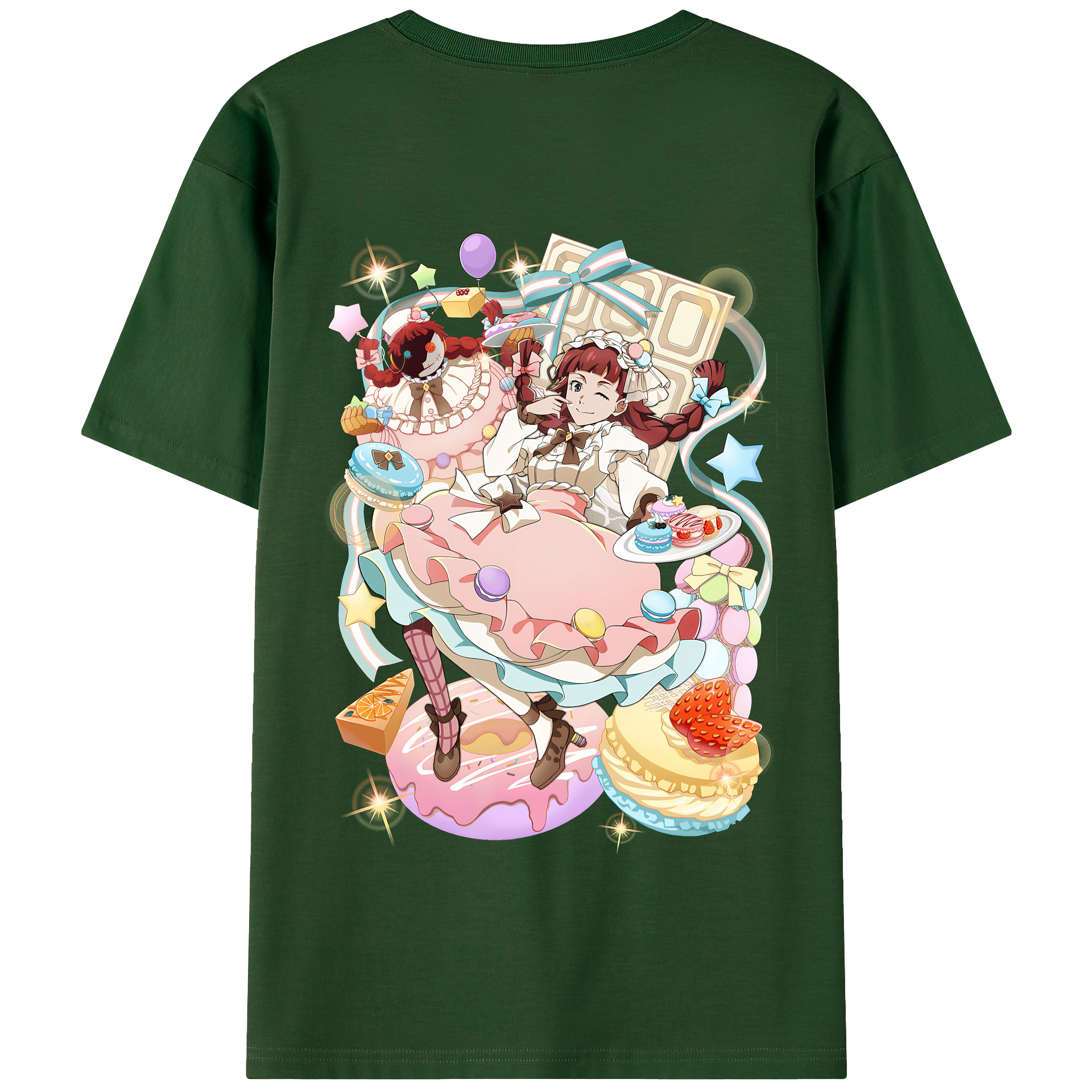 （画像用） 文豪ストレイドッグス Bungo Stray Dogs 綿100％半袖Tシャツ（背面プリント）